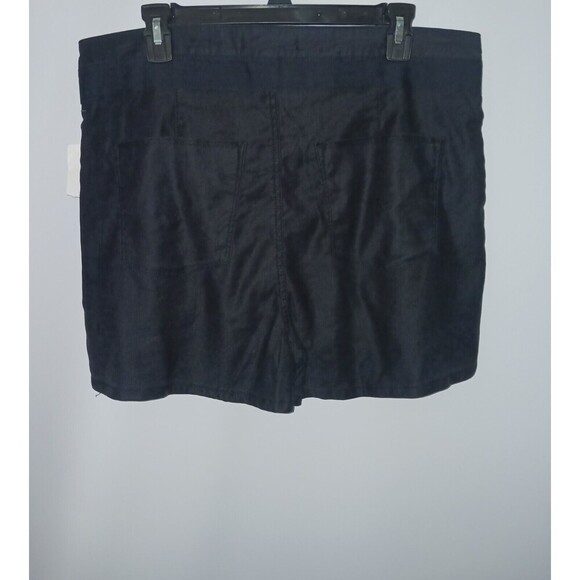 Hudson Womens Black Paper Bag Shorts 27 Linen Lyocell Spandex Tie Waist Pockets - Picture 5 of 7
